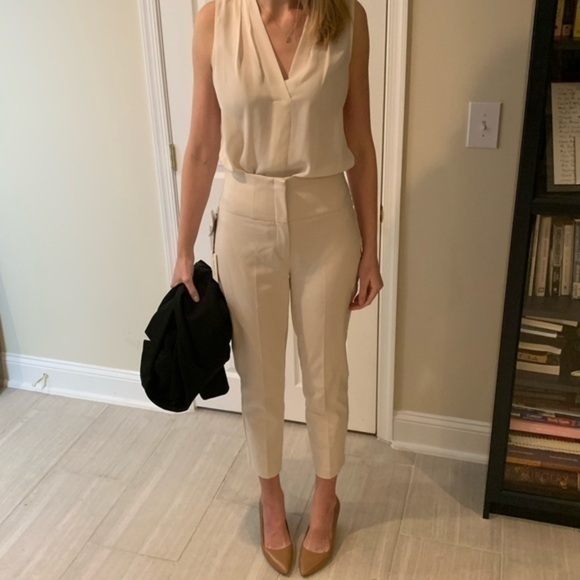 Babaton Jade Pant - Bone - Size 4 - new with tags - Picture 13 of 13